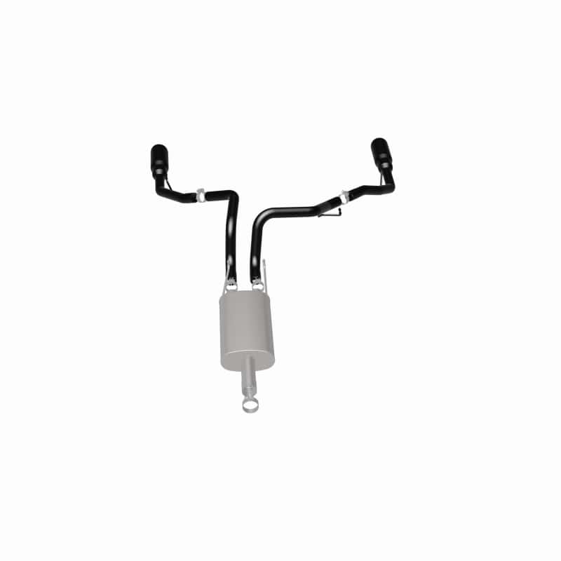 Magnaflow — Magnaflow 09-15 Dodge Ram 1500 V8 Dual Spilt Rear Exit Black Stainless C/B Perf Exhaust
Cat-Back - view 11