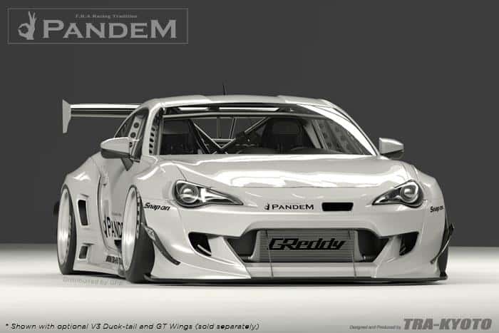 GReddy — GReddy Pandem V3 Aero / Toyota 86 / Scion FR-S / Subaru BRZ Aero Kit without Wings - view 1