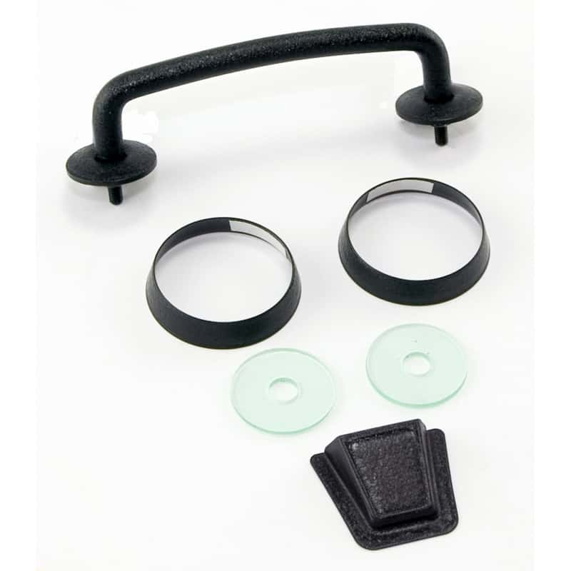 Rugged Ridge — Rugged Ridge 07-12 Jeep Wrangler JK Textured Black Windshield Tie Down Kit
OFFROAD_EXTERIOR
WnshldTieDownKt - view 2