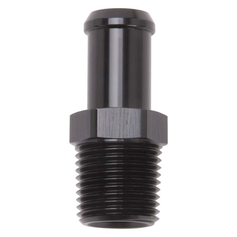 Edelbrock — Edelbrock Hose End Straight 1/2In NPT to 5/8In Barb Black Anodize
KIT PARTS - view 1