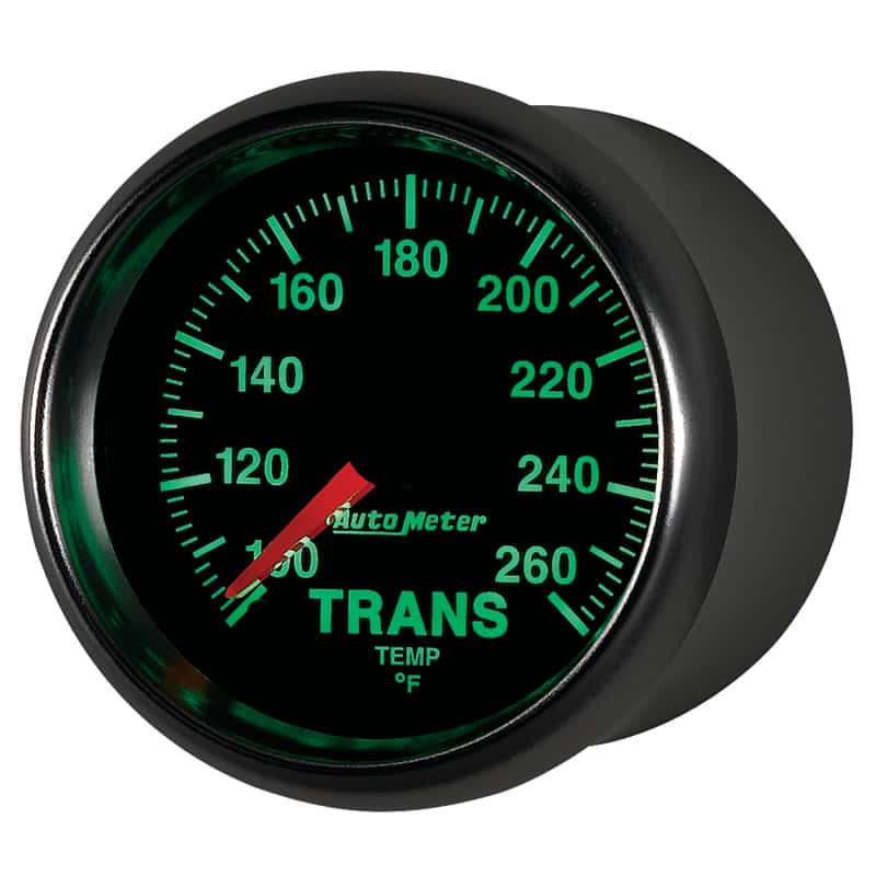 AutoMeter — Autometer GS 100-260 degree Electronic Trans Temperature Gauge
2-1/16" TRANS TEMP, - view 8