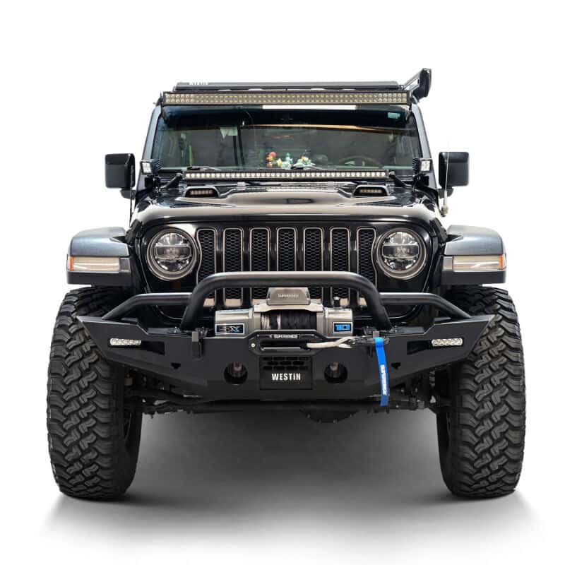 Westin — Westin 20-25 Jeep Gladiator / 18-25 Wrangler JL XTS Front Bumper - Tex. Blk
Front Bumper - view 5