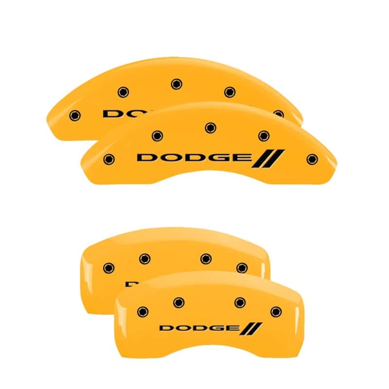 MGP — MGP 4 Caliper Covers Engraved F & R w/ Stripes/Dodge Yellow Finish Black Char 2005 Dodge Neon
Caliper Covers - view 1
