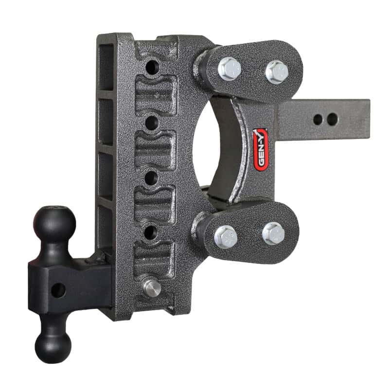 GEN-Y Hitch — Gen-Y The Boss Torsion-Flex 2.5in Shank 9in Drop 3.5K TW 32K Hitch w/GH-0161 Dual-Ball
Drop Hitch - view 2