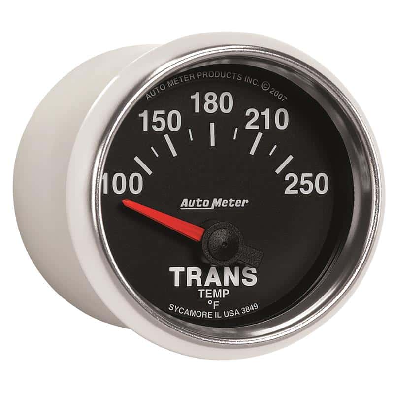 AutoMeter — Autometer GS 52mm 100-250 Degree F Short Sweep Electronic Transmission Temperature Gauge
2-1/16" TRANS TEMP, - view 6
