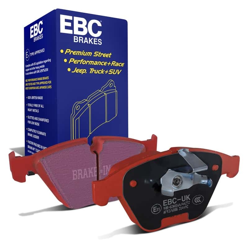 EBC — EBC 08-10 BMW M3 4.0 (E90) Redstuff Front Brake Pads
Disc Brake Pad - view 2