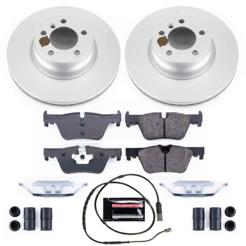 PowerStop — Power Stop 13-18 BMW 320i xDrive Rear Z23 Evolution Sport Coated Brake Kit - view 1