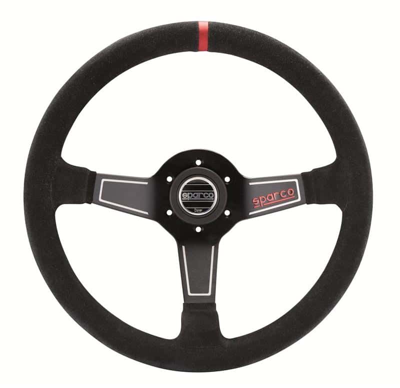 SPARCO — Sparco Steering Wheel L575 Monza Suede - view 1