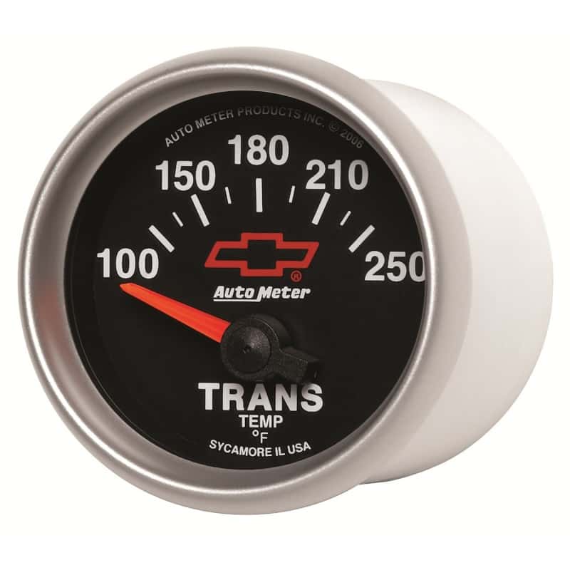 AutoMeter — Autometer GM Bowtie Black 2-1/16in 100-250 Degree F Electronic Transmission Temperature Gauge
2-1/16" TRANS TEMP, - view 6
