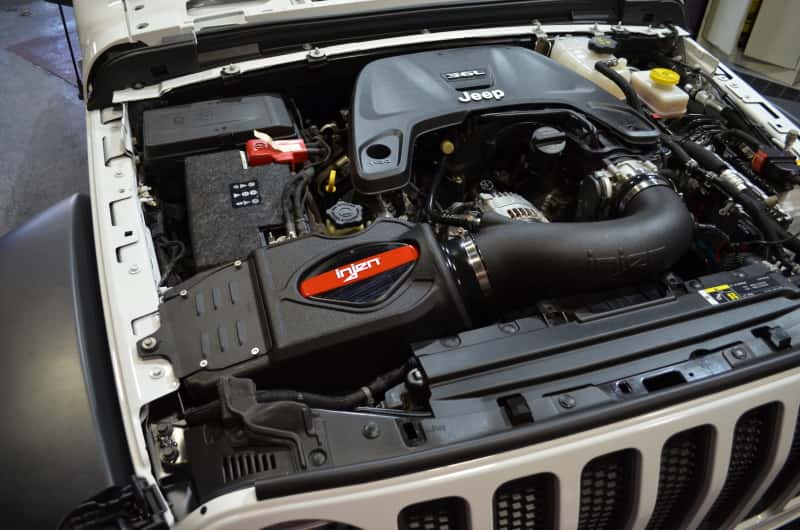 Injen — Injen 2018 Jeep Wrangler 3.6L Evolution Air Intake
Evolution Intake
Air Intake Kit
EVO5005
 - view 11