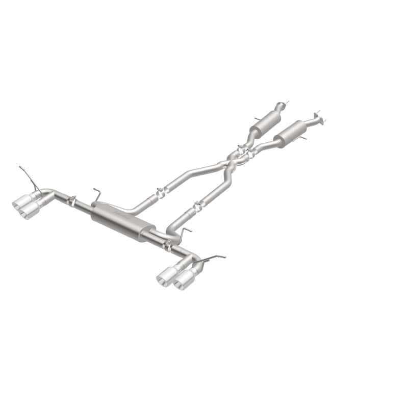 Magnaflow — MagnaFlow Cat Back, SS, 2.5in, Quad Split Polish 4in tip 14-15 Jeep Grand Cherokee 3.6L/5.7L V6/V8
Cat-Back - view 25