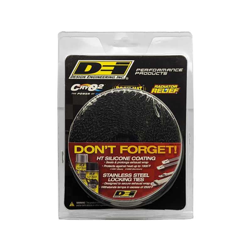 DEI — DEI Exhaust Wrap 2in x 25ft - Titanium - Black
Exhaust Wrap Kit - view 7