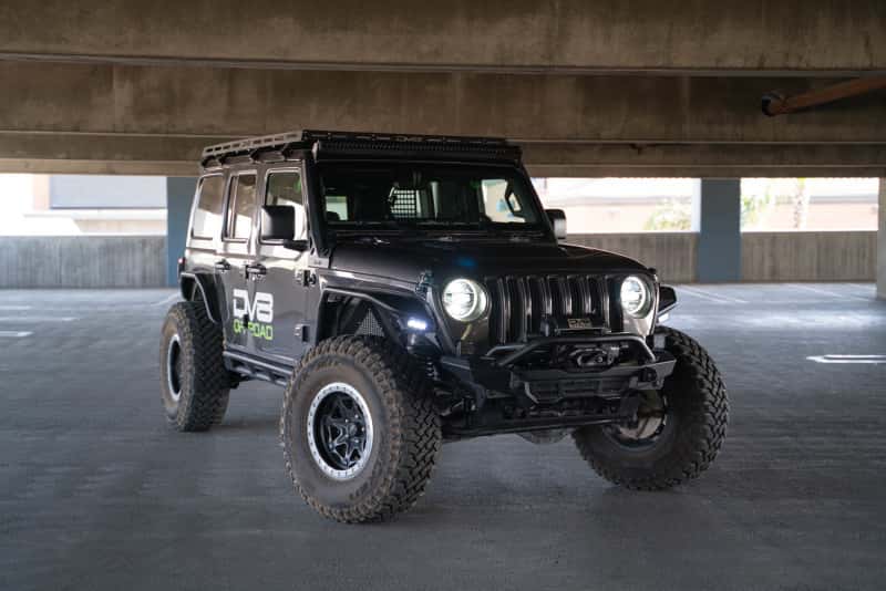 DV8 Offroad — DV8 Offroad 2018+ Jeep Wrangler JL Light Bar Mount
Jeep Light Bar Mount - view 2