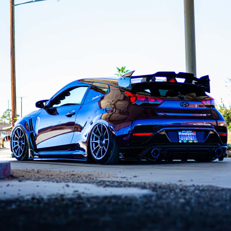 Injen — Injen 19-22 Hyundai Veloster N L4 2.0L Turbo Performance SS Axle Back Exhaust System - Burnt Ti Tips
Exhaust System - view 7