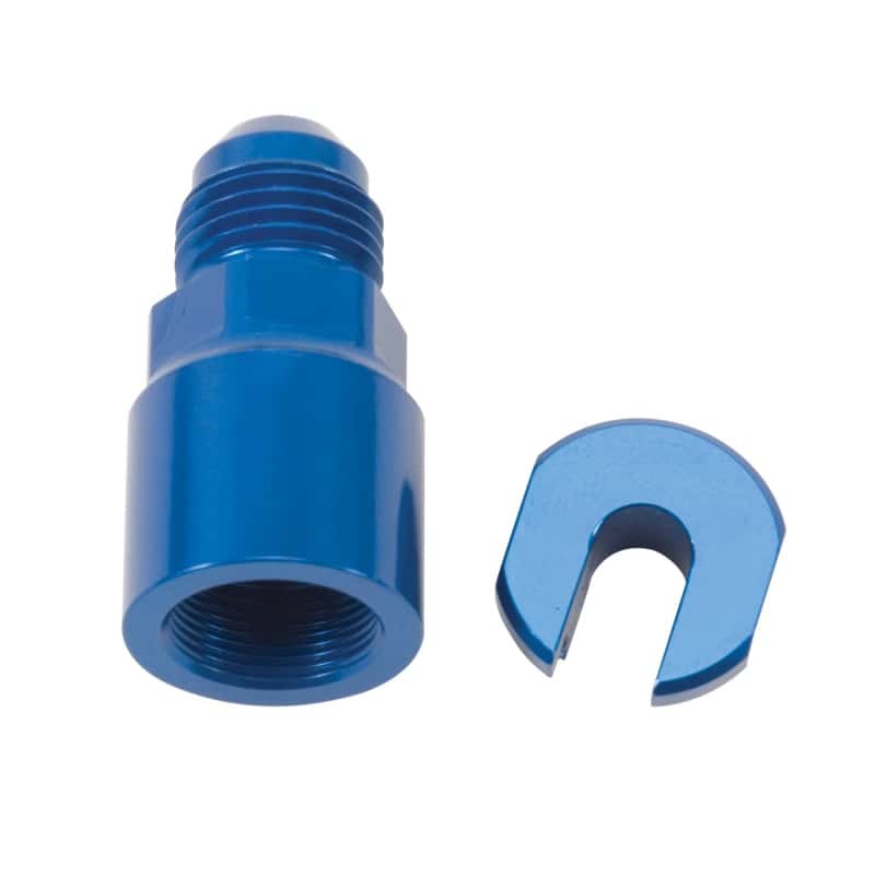 Russell — Russell Performance -6 AN Male to 3/8in SAE Quick-Disconnect Female (Blue Single)
Adapter Fitting - view 1
