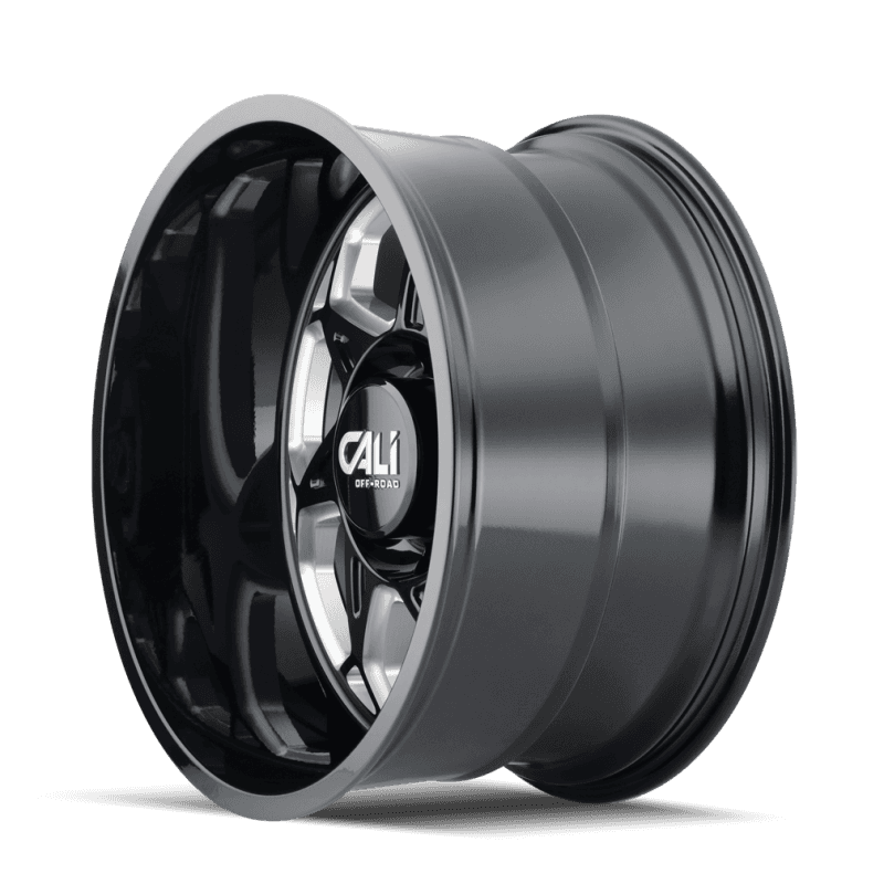 Cali Off-Road — Cali Off-Road 9111 Sevenfold 20x12 / 6x135 BP / -51mm Offset / 87.1mm Hub Gloss Black Milled Wheel
9111 - view 2