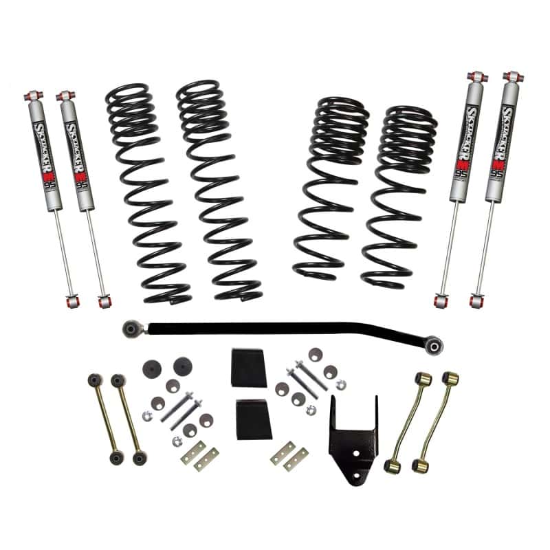 Skyjacker — Skyjacker 2020 Jeep JL 4WD Diesel 3.5-4in Dual Rate Long Travel Sus Lift Kit w/M95 Monotube Shocks
3.5-4 In. Lift Kit - view 1