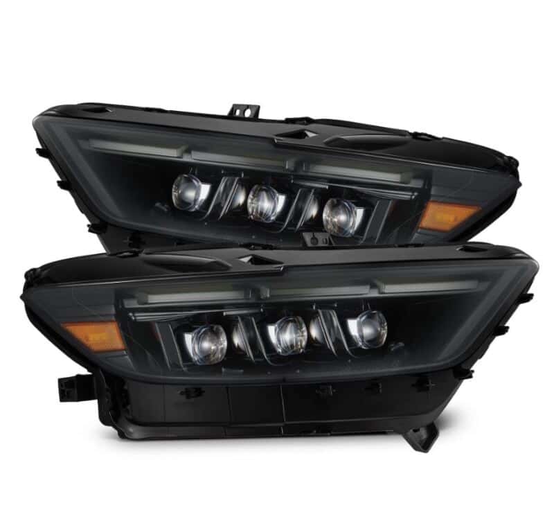 AlphaRex — AlphaRex 15-17 Ford Mustang NOVA LED Proj Headlights Alpha Black w/Activ Light/Seq Signal/Switch DRL
Projector Headlights - view 1