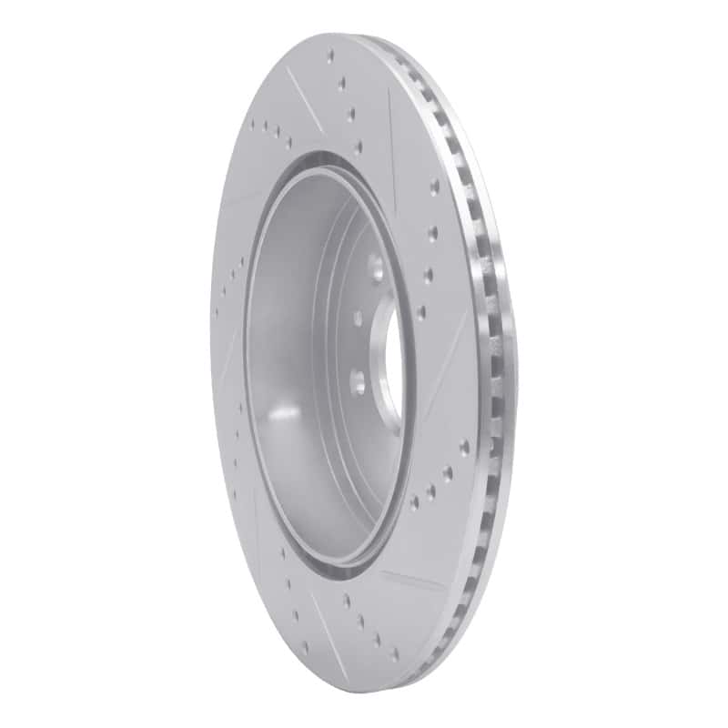 R1 Concepts — R1 07-15 Mazda CX-9 Rear Left Drilled & Slotted Silver Brake Rotor
R1 Brake Rotor Drill - view 4