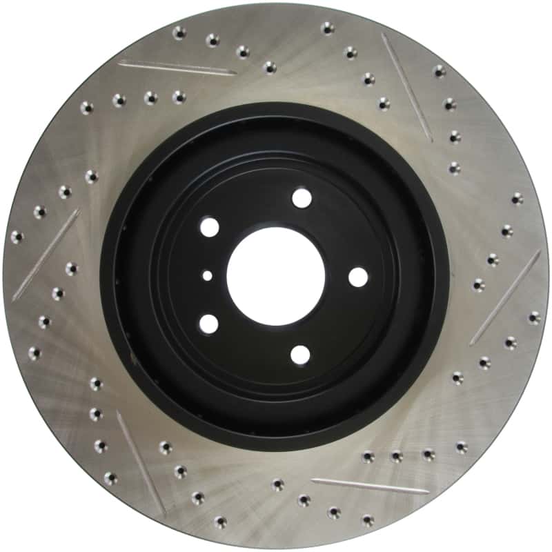 Stoptech — StopTech Infiniti G37 / Nissan 370Z SportStop Slotted & Drilled Front Right Rotor
Disc Brake Rotor
Slot/Drill Rotor - view 5