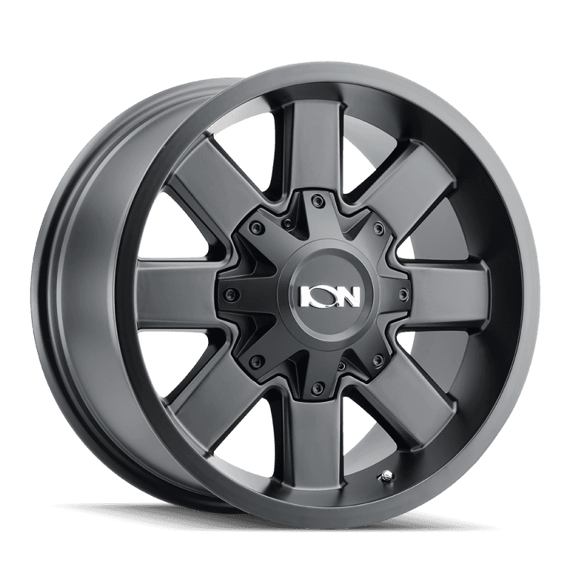 ION Wheels — ION Type 141 17x9 / 8x165.1 BP / 18mm Offset / 125.2mm Hub Satin Black Wheel - view 1