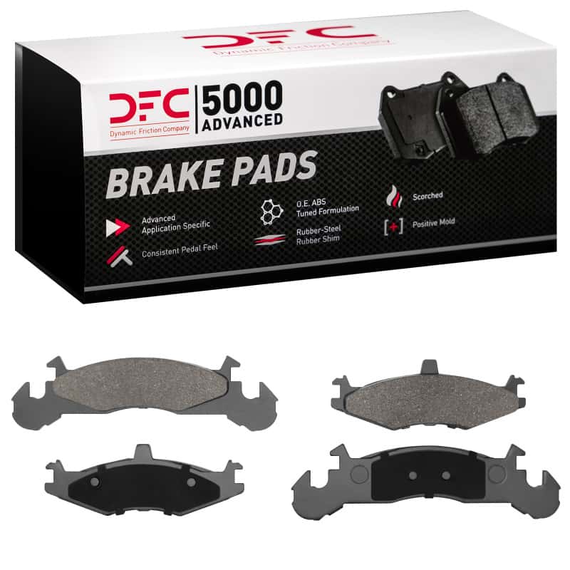 DFC — DFC 83-90 Dodge Charger Front 5000 Advanced Semi Metallic Brake Pads
DFC Brake Pad Set - view 4