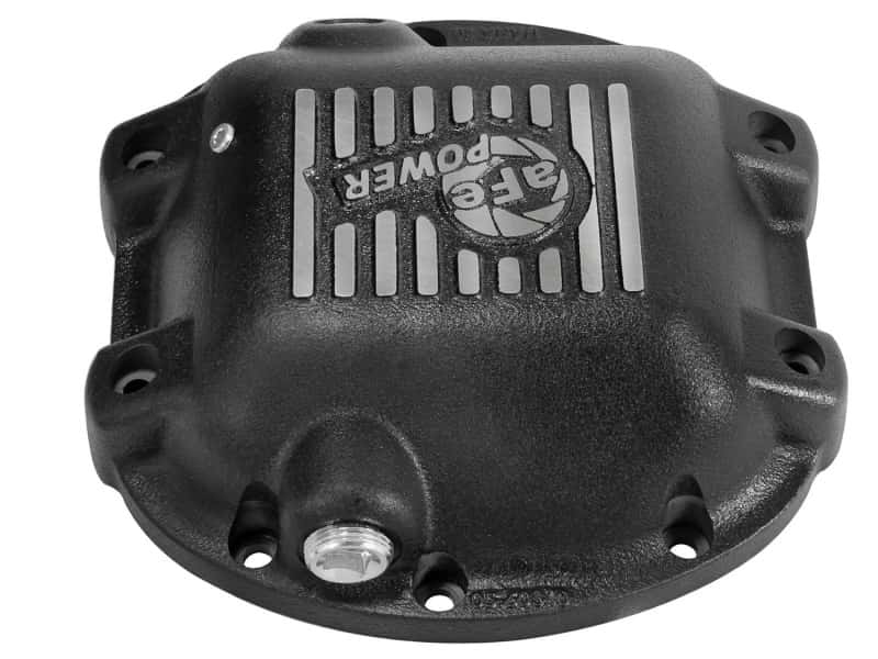 aFe — aFe Power Differential Cover Machined Fins 97-15 Jeep Dana 30 w/ 75W-90 Gear Oil 2 QT
Differential Cover - view 2