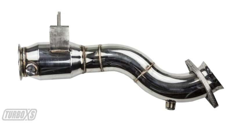 Turbo XS — Turbo XS 2015+ Ford Mustang Ecoboost Downpipe w/ High Flow Catalytic Converter
Exhaust System - view 3