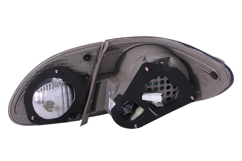 ANZO — ANZO 2003-2008 Toyota Corolla LED Taillights Red/Smoke - view 3