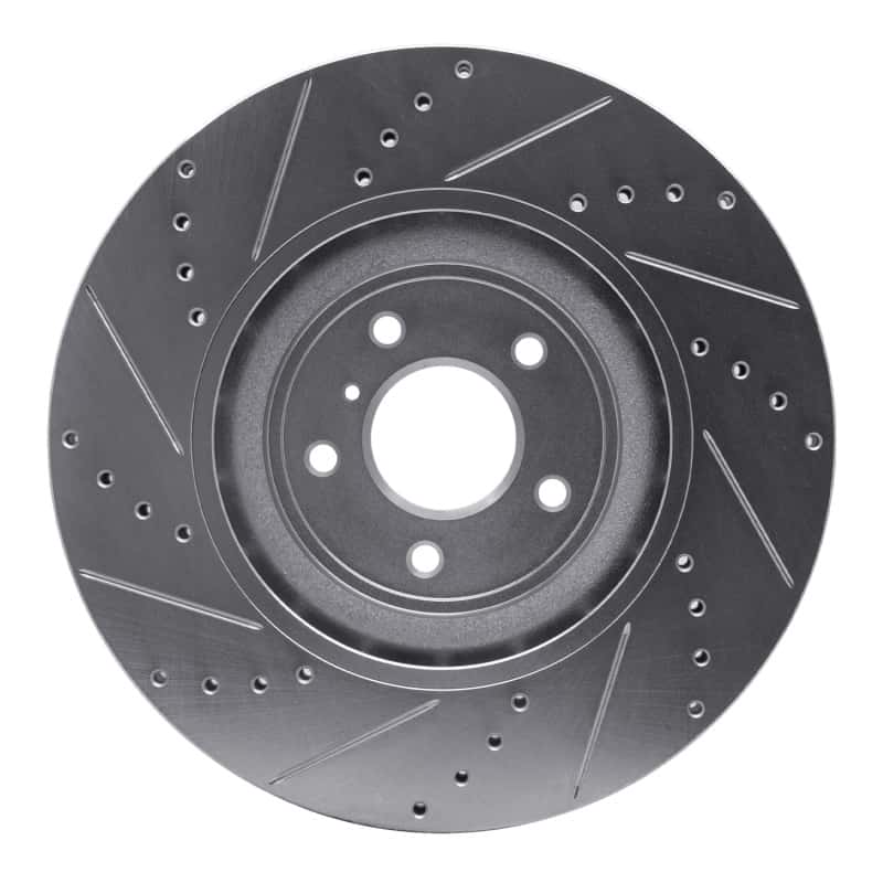 R1 Concepts — R1 09-20 Nissan 370Z Front Right Drilled & Slotted Silver Brake Rotor
R1 Brake Rotor Drill - view 5