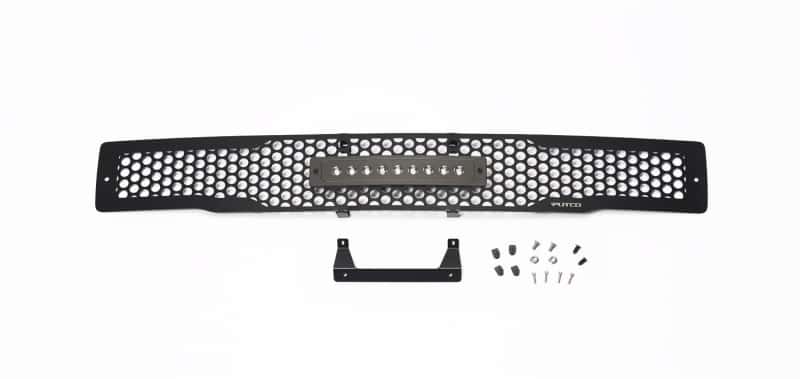 Putco — Putco 15-17 Ford F-150 - SS Black Punch Design w/ 10in Luminix Light bar Bumper Grille Inserts
BmprValanceGrilleIns - view 1
