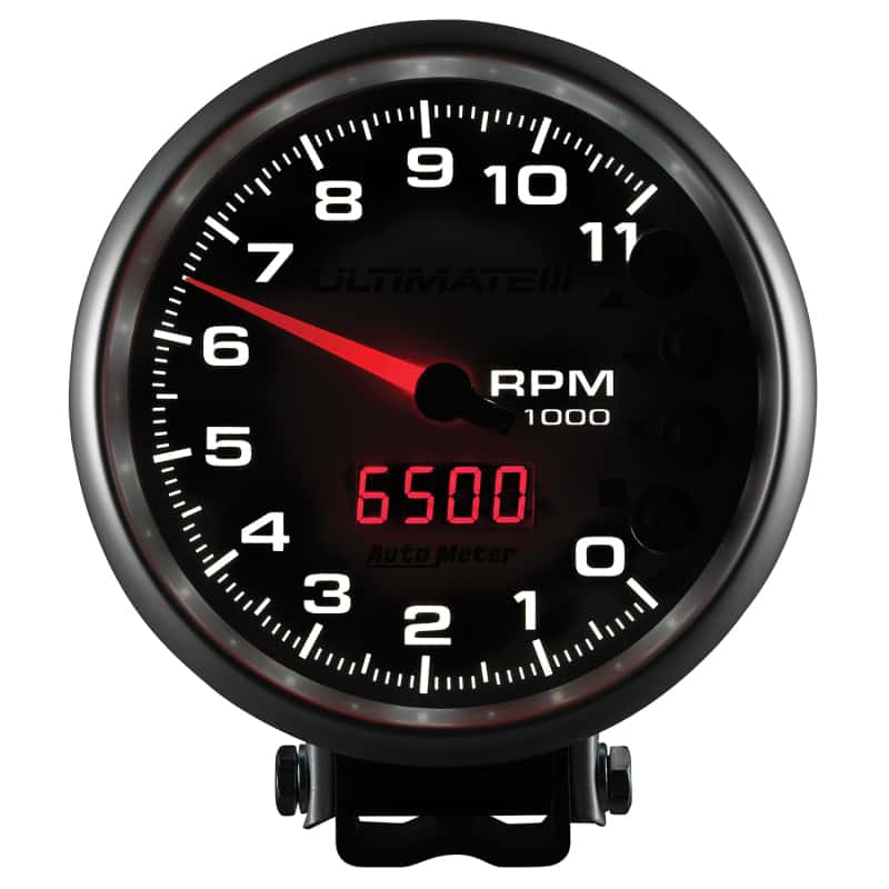 AutoMeter — Autometer 5 inch Ultimate III Playback Tachometer 11000 RPM - Silver
5" ULTIMATE III PLAY - view 10