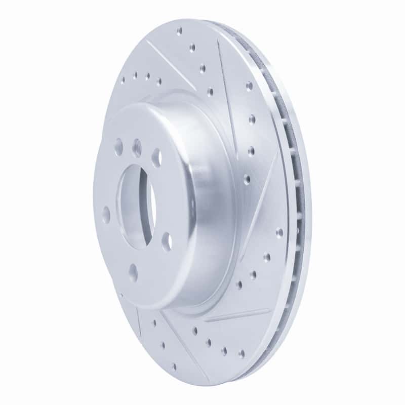 R1 Concepts — R1 11-16 BMW 528I Front Right Drilled & Slotted Silver Brake Rotor
R1 Brake Rotor Drill - view 2