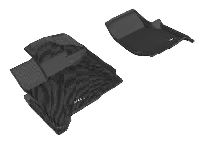 3D MAXpider — 3D MAXpider 2015-2020 Ford F-150 Supercab Kagu 1st Row Floormat - Black
Floor Mat Set - view 1