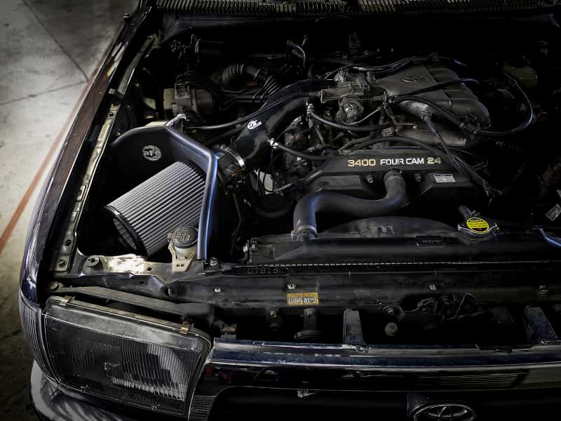 aFe — aFe 96-98 Toyota 4Runner V6 3.4L MagnumFORCE Stage-2 Intake PRO Dry S Filter
Magnum FORCE Intake - view 7