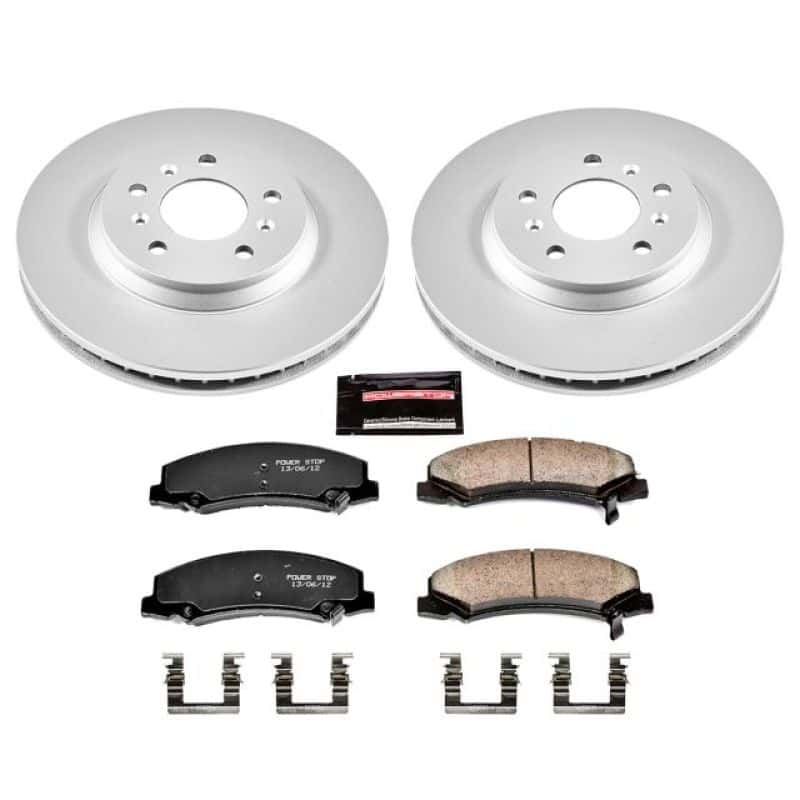 PowerStop — Power Stop 06-11 Buick Lucerne Front Z17 Evolution Geomet Coated Brake Kit - view 1