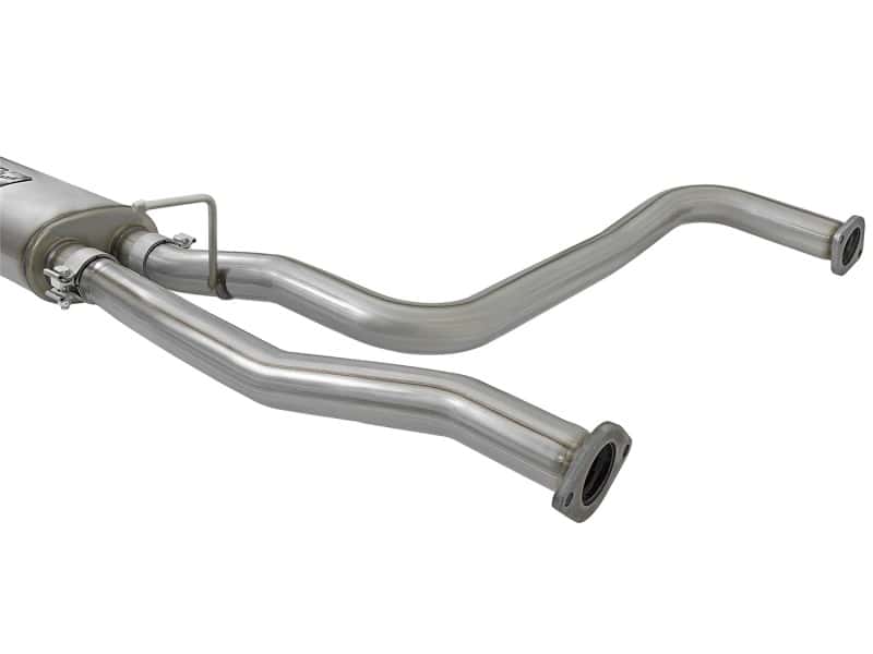 aFe — aFe POWER Rebel Series 2-1/2in 409 SS Cat Back Exhaust w/ Black Tips 16-17 Nissan Titan V8 5.6L
Cat-Back Exhaust - view 4