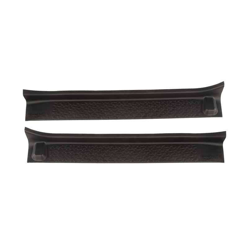 Rugged Ridge — Rugged Ridge 18-20 Jeep Wrangler JL 2-Door All Terrain Door Entry Guard Kit
Door Sill Protector
OFFROAD_INTERIOR - view 1