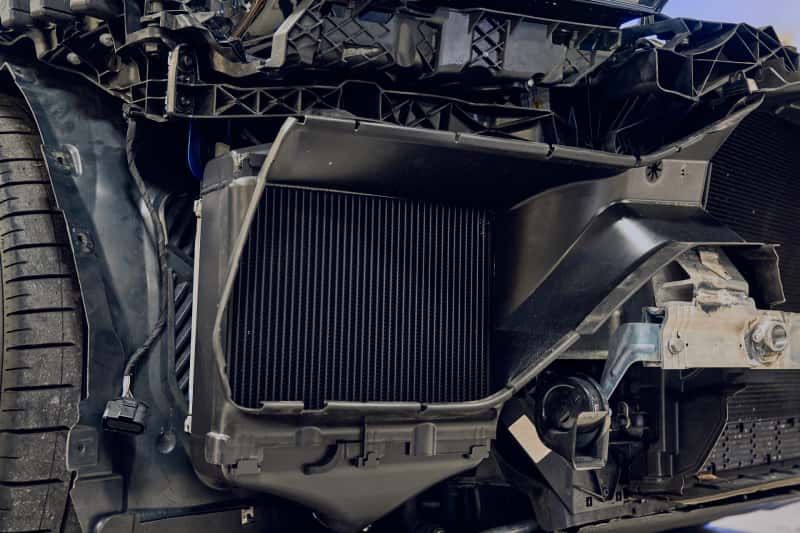 CSF — CSF 2019+ Lamborghini Urus / 2020+ Audi RS Q8 / SQ8 / SQ7 High Performance Intercooler System- Black
CSF Intercooler - view 11