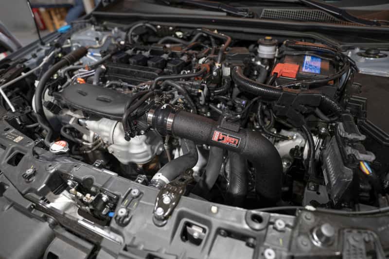 Injen — Injen 22-23 Honda Civic/Civic Si 1.5L 4 Cyl. Wrinkle Black Cold Air Intake
Cold Air Intake - view 4