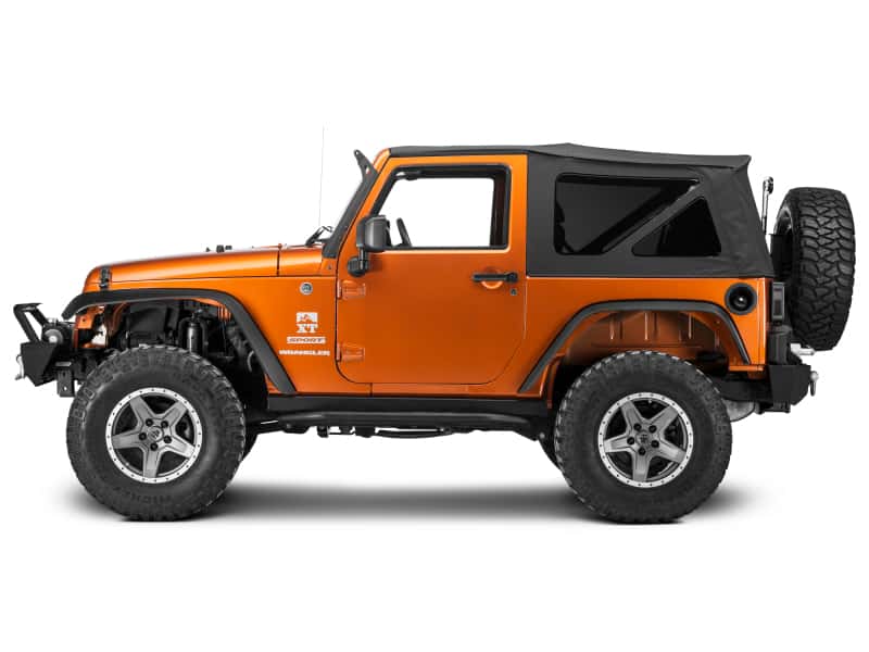Raxiom — Raxiom 07-18 Jeep Wrangler JK 50-Inch LED Light Bar Windshield Mount w/ Auxiliary Bracket
Mount - view 9