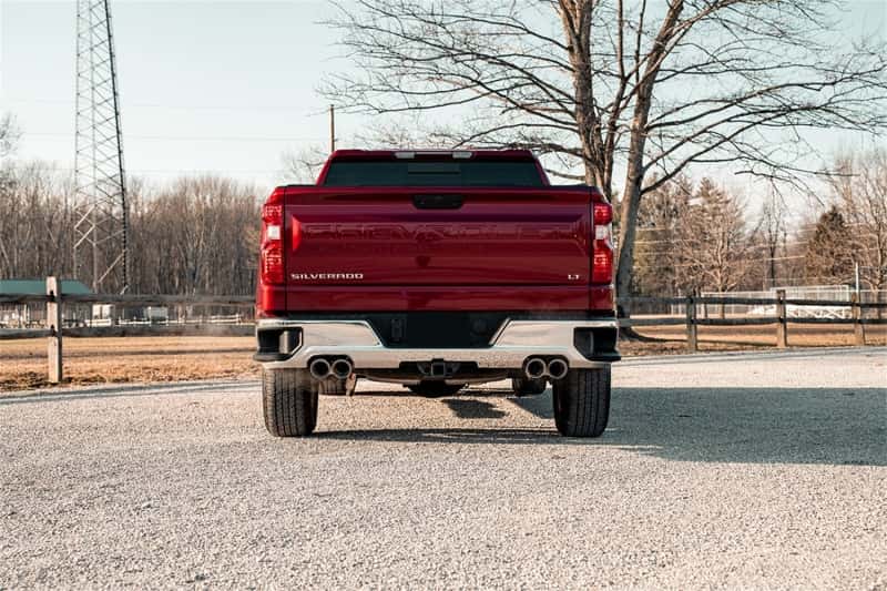 CORSA Performance — Corsa 2019-2025 Chevrolet Silverado 1500 5.3L 147.5in Wheel Base Cat-Back Dual Rear 4in Polish Tips
Exhaust - view 6