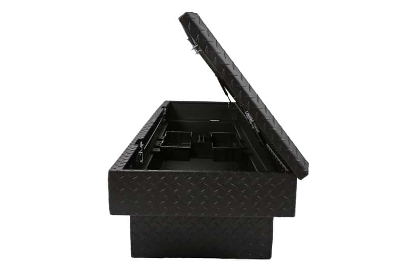 Dee Zee — Dee Zee Universal Tool Box - Red Crossover - Single Lid Black BT
ToolBxTrkBedRTR - view 8