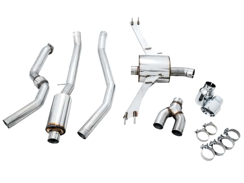 AWE Tuning — AWE Tuning 2016+ Honda Civic Si Touring Edition Exhaust w/Front Pipe & Dual Chrome Silver Tips
Touring Exhaust - view 8
