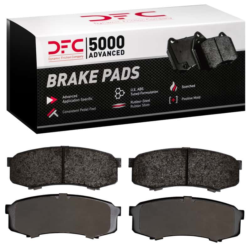 DFC — DFC 93-24 Lexus GX470 Rear 5000 Advanced Ceramic Brake Pads
DFC Brake Pad Set - view 1
