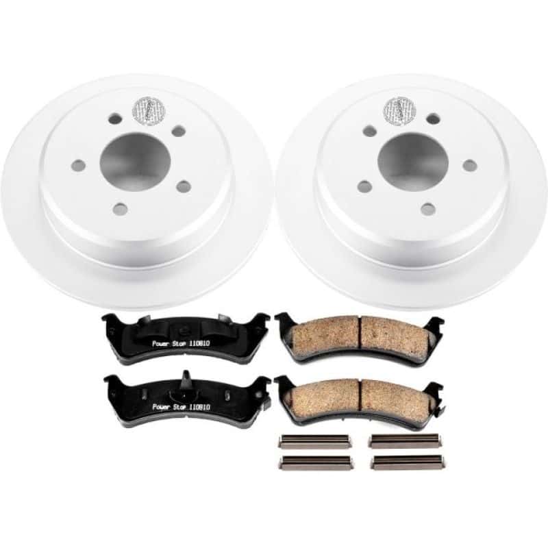 PowerStop — Power Stop 01-02 Ford Explorer Sport Rear Z17 Evolution Geomet Coated Brake Kit - view 1