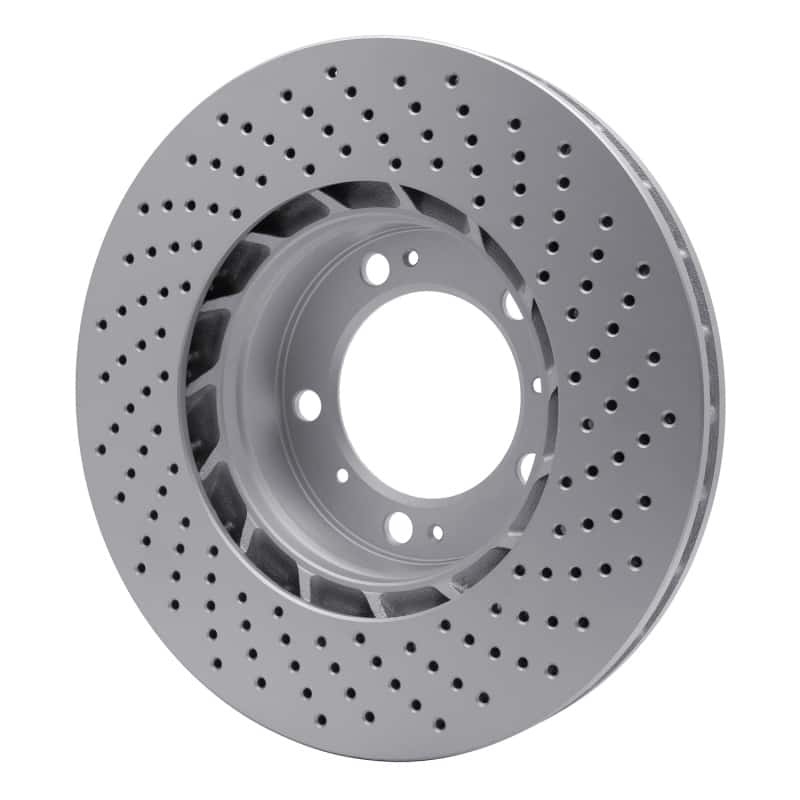 DFC — DFC 98-12 Porsche Cayman Left Front Drilled Hi-Carbon Alloy Geomet Coated Rotor
DFC Brake Rotor - view 4