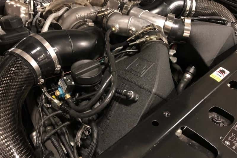 CSF — CSF 12-16 BMW M5 (F10) / 12-18 BMW M6 (F06/F12/F13) Twin Charge-Air-Cooler Set - Crinkle Black
CSF FI Air Cooler
8109
 - view 5