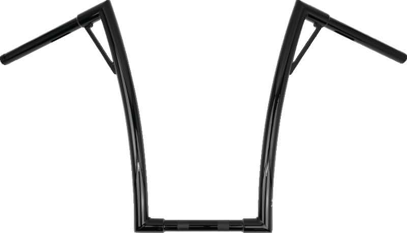 Burly Brand — Burly Brand Louie Bar 19in - Gloss Black - view 1