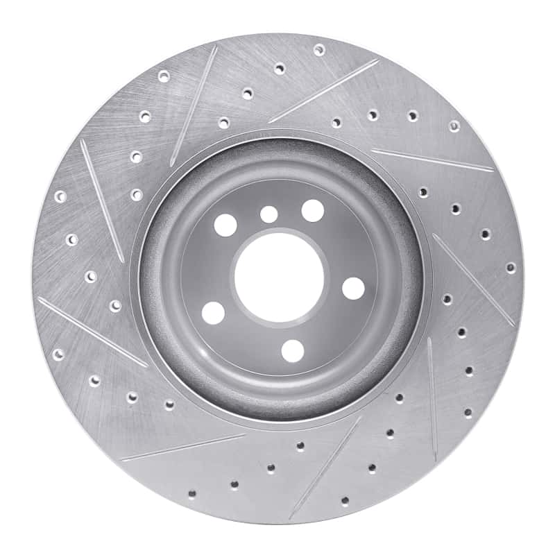 R1 Concepts — R1 16-25 BMW 330e xDrive Rear Right Drilled & Slotted Silver Brake Rotor
R1 Brake Rotor Drill - view 5